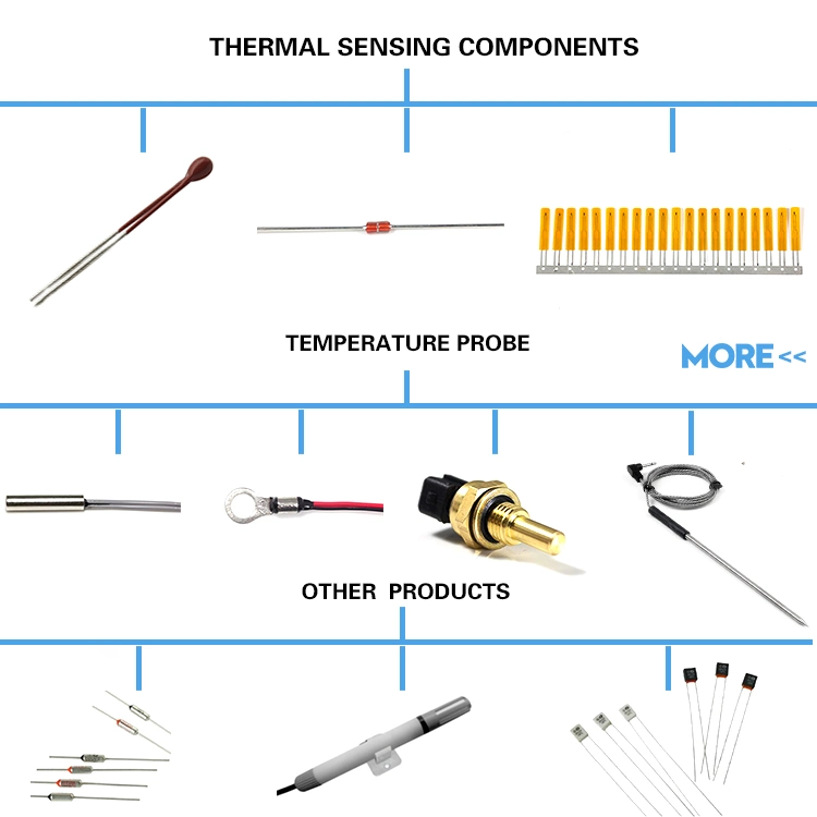 SUS304 SUS316 Needle Sharp Tip Rtd PT100 PT1000 Thermocouple Food Meat Temperature Probe Sensor for BBQ Smart Cooking