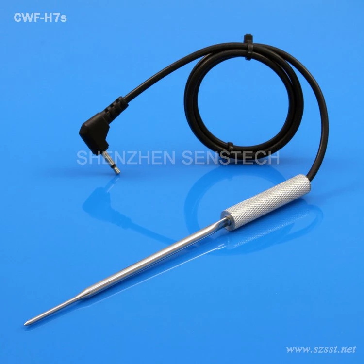 Food-Grade PT1000 Rtd Temperature Probe with Aluminum Grip