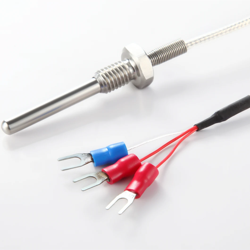 M8 Thread PT100 PT1000 Rtd Thermocouple Temperature Probe