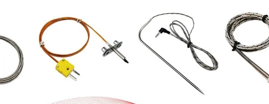 Thermocouple K J E Type Resistance Temperature Sensor Probes